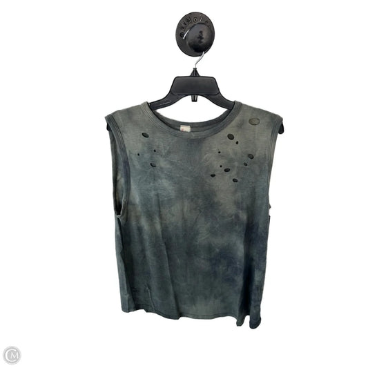 Top Sleeveless Basic By 7th Ray In Green, Size: Xl