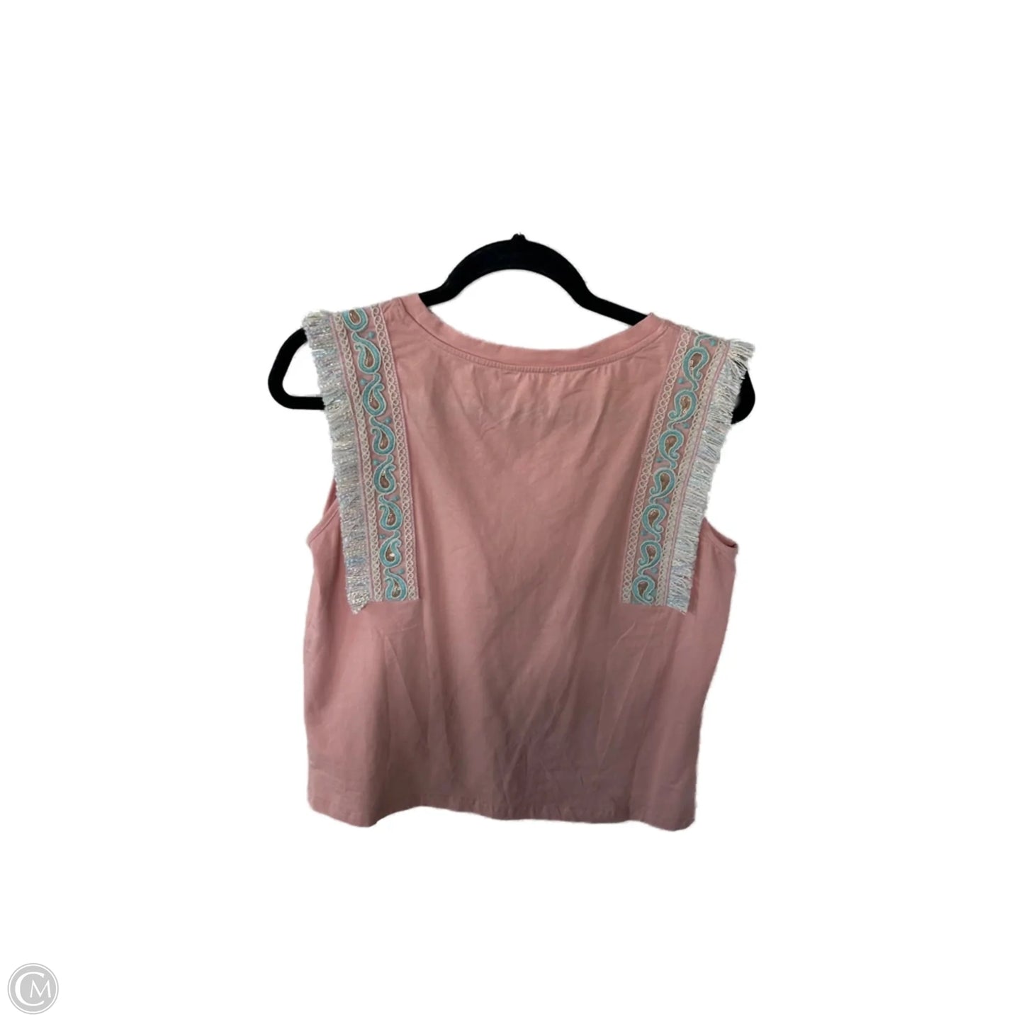 Top Sleeveless By Lovely Melody In Pink, Size: M