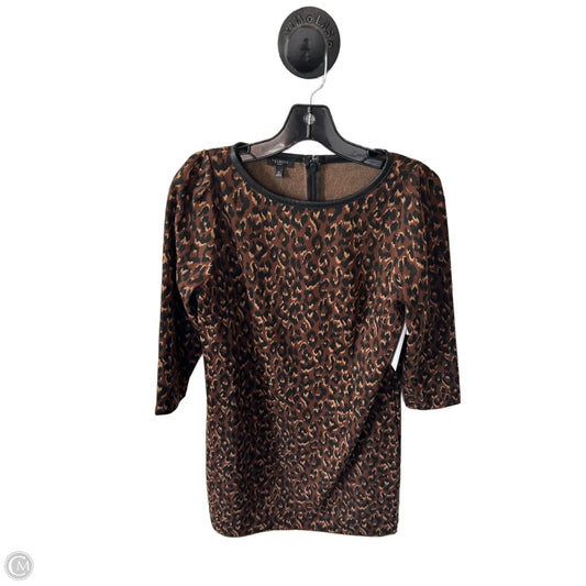 Dress Casual Short By Talbots In Animal Print, Size: Mp