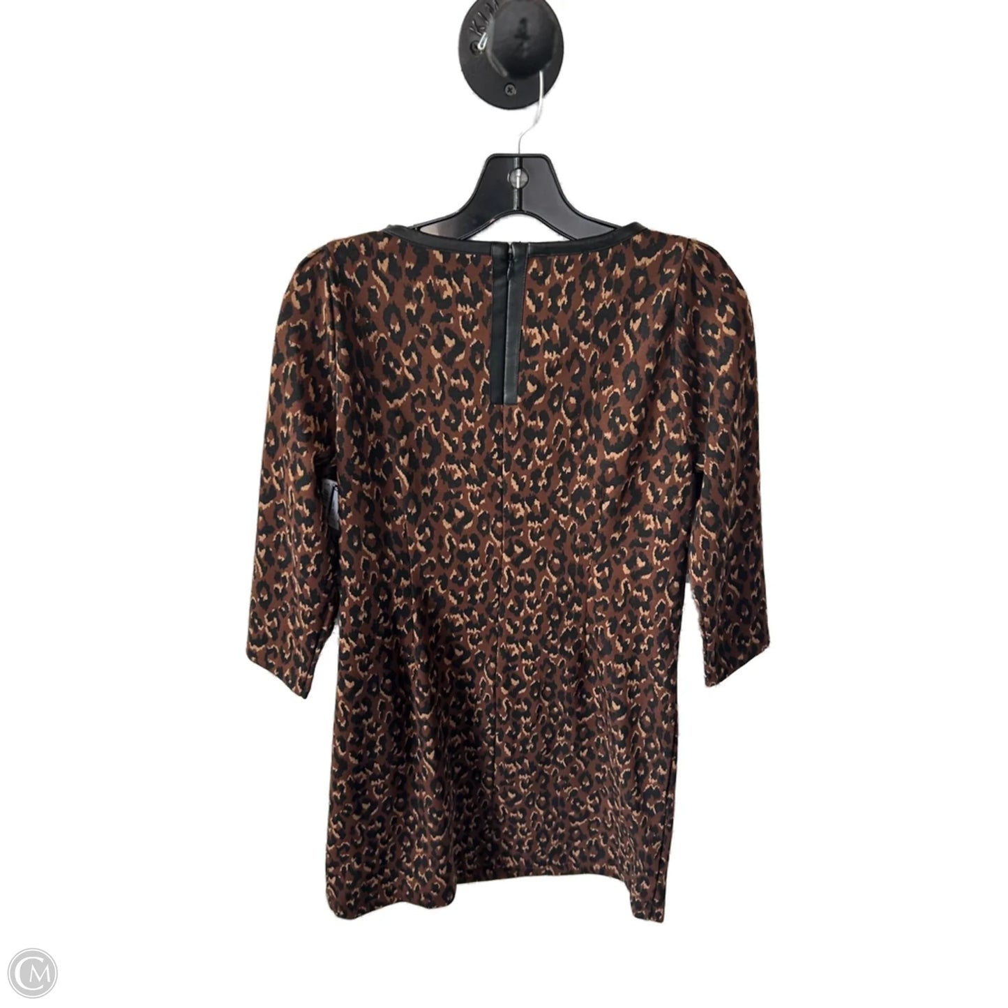 Dress Casual Short By Talbots In Animal Print, Size: Mp