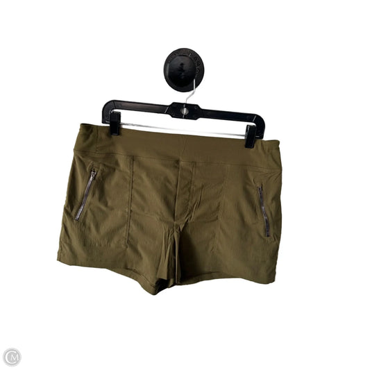 Athletic Shorts By Athleta In Green, Size: 14