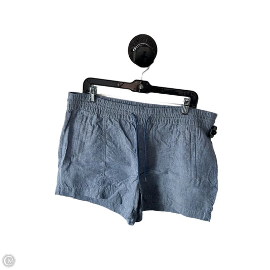 Athletic Shorts By Athleta In Blue, Size: 14l