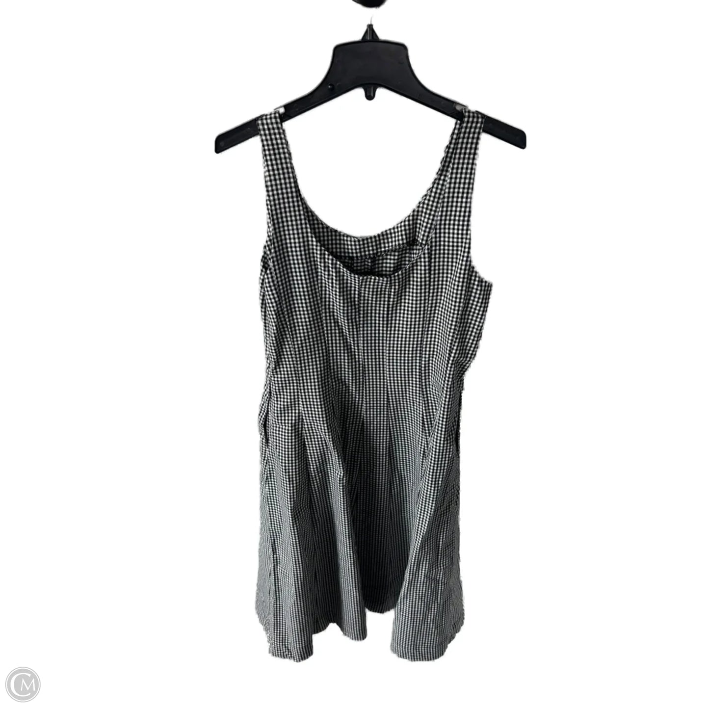 Dress Casual Midi By A New Day In Black & White, Size: M