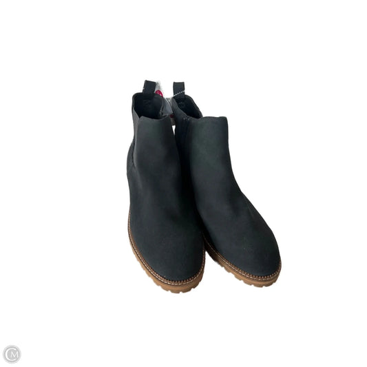 Boots Ankle Flats By Lands End In Grey, Size: 11