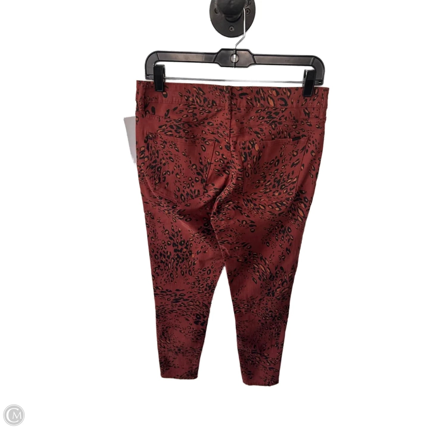 Jeans Skinny By Ella Moss In Black & Red, Size: 4