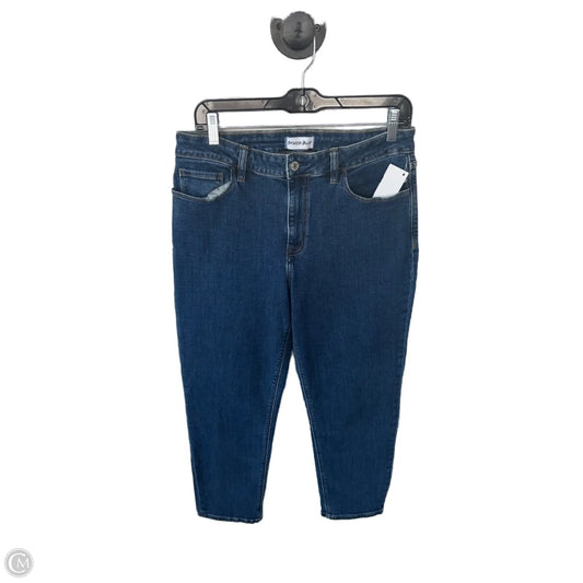 Jeans Straight By Clothes Mentor In Blue Denim, Size: 12