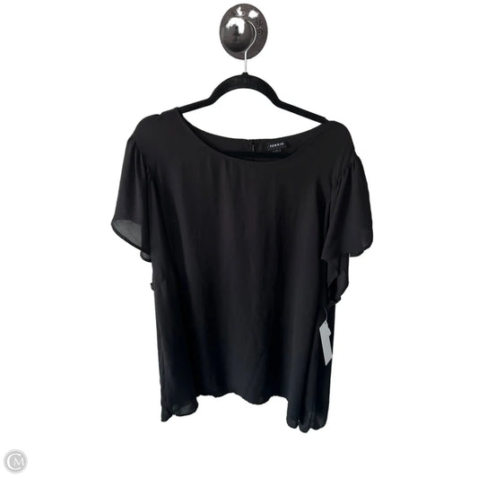 Top Short Sleeve By Torrid In Black, Size: 5