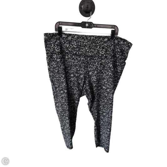 Athletic Pants By Old Navy In Black & Grey, Size: 22