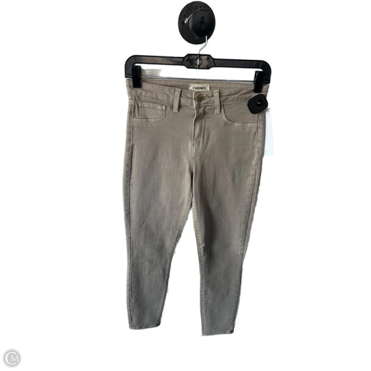 Jeans Skinny By L Agence In Tan Denim, Size: 2
