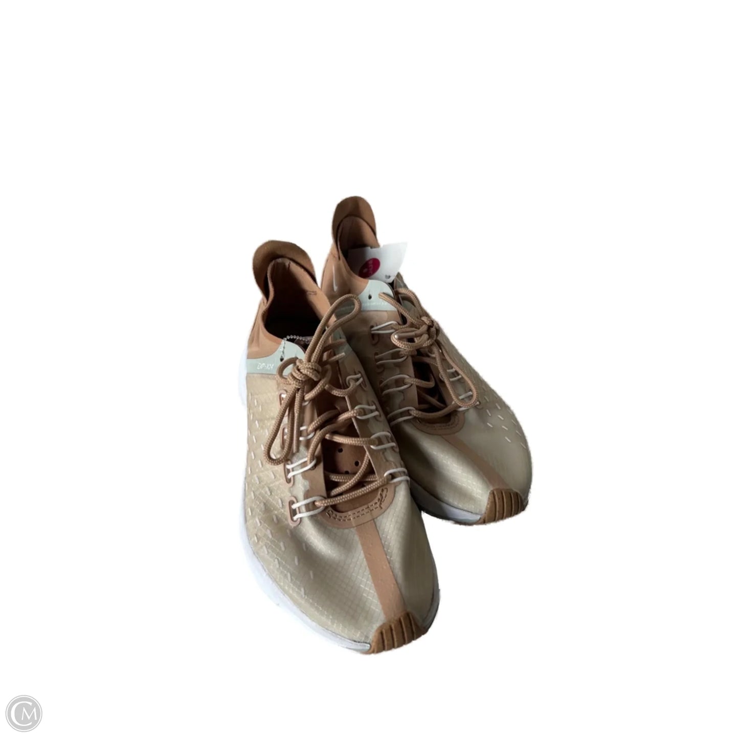 Shoes Athletic By Nike In Tan & White, Size: 6