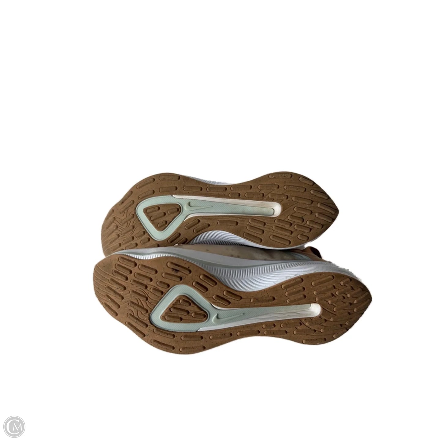 Shoes Athletic By Nike In Tan & White, Size: 6