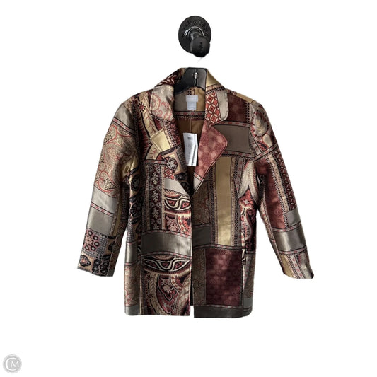 Blazer By Chicos In Brown, Size: S