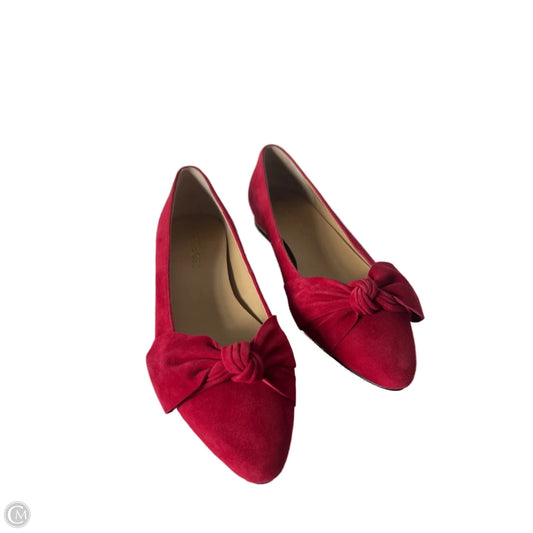 Shoes Flats By Talbots In Red, Size: 6.5