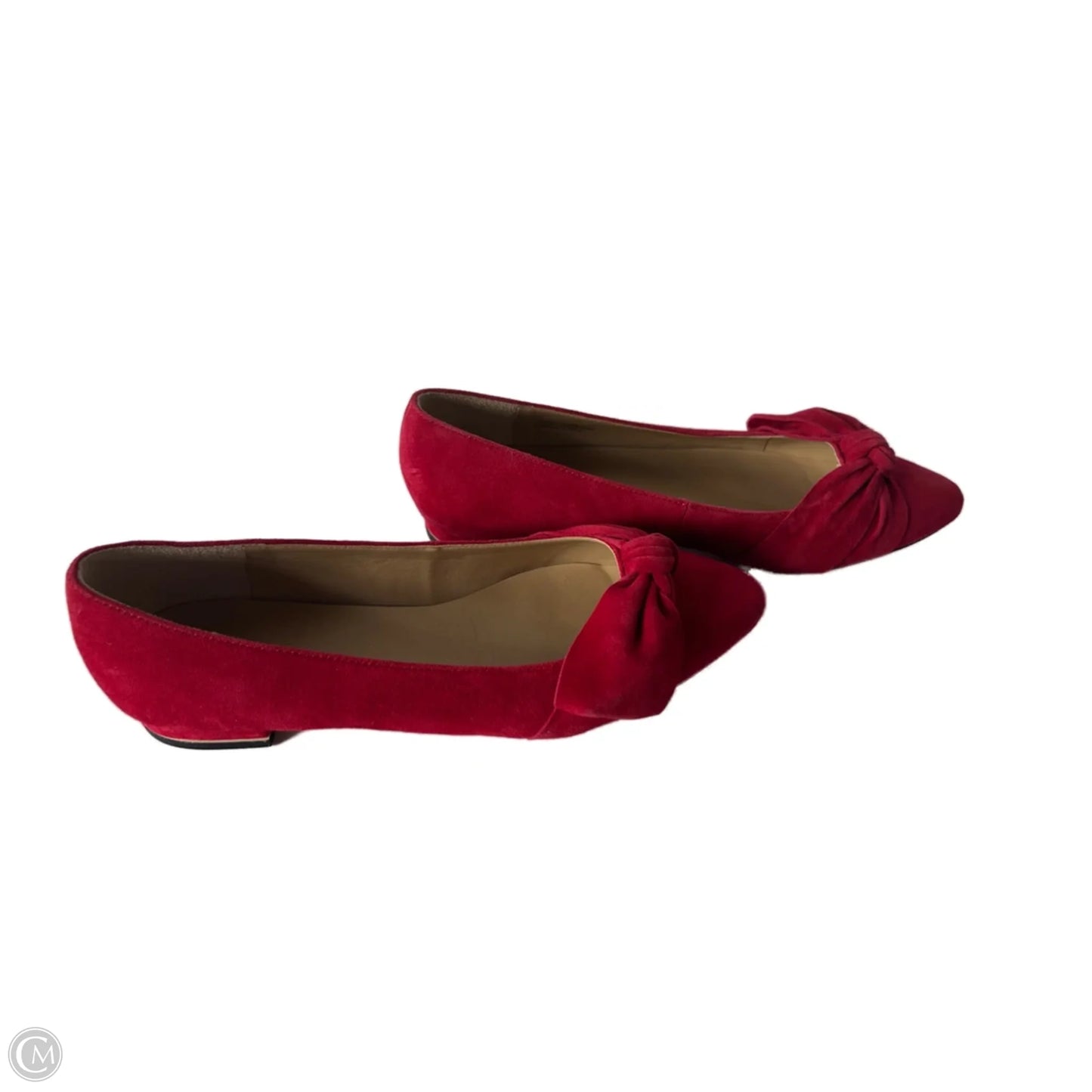 Shoes Flats By Talbots In Red, Size: 6.5