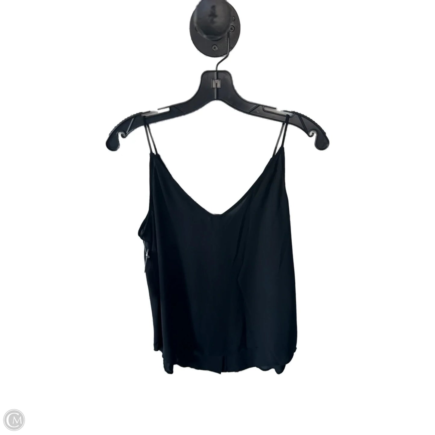 Top Sleeveless By Loft In Black, Size: S