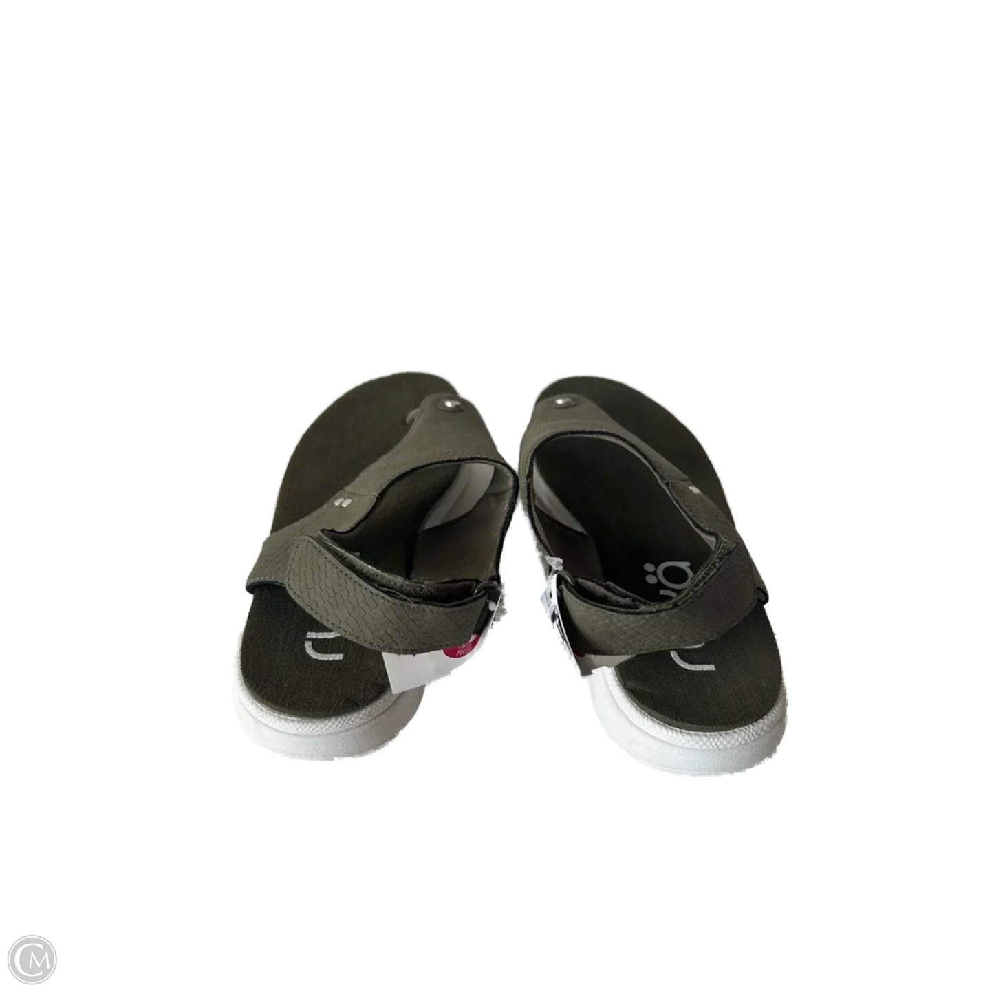 Sandals Flats By Ryka In Green, Size: 8