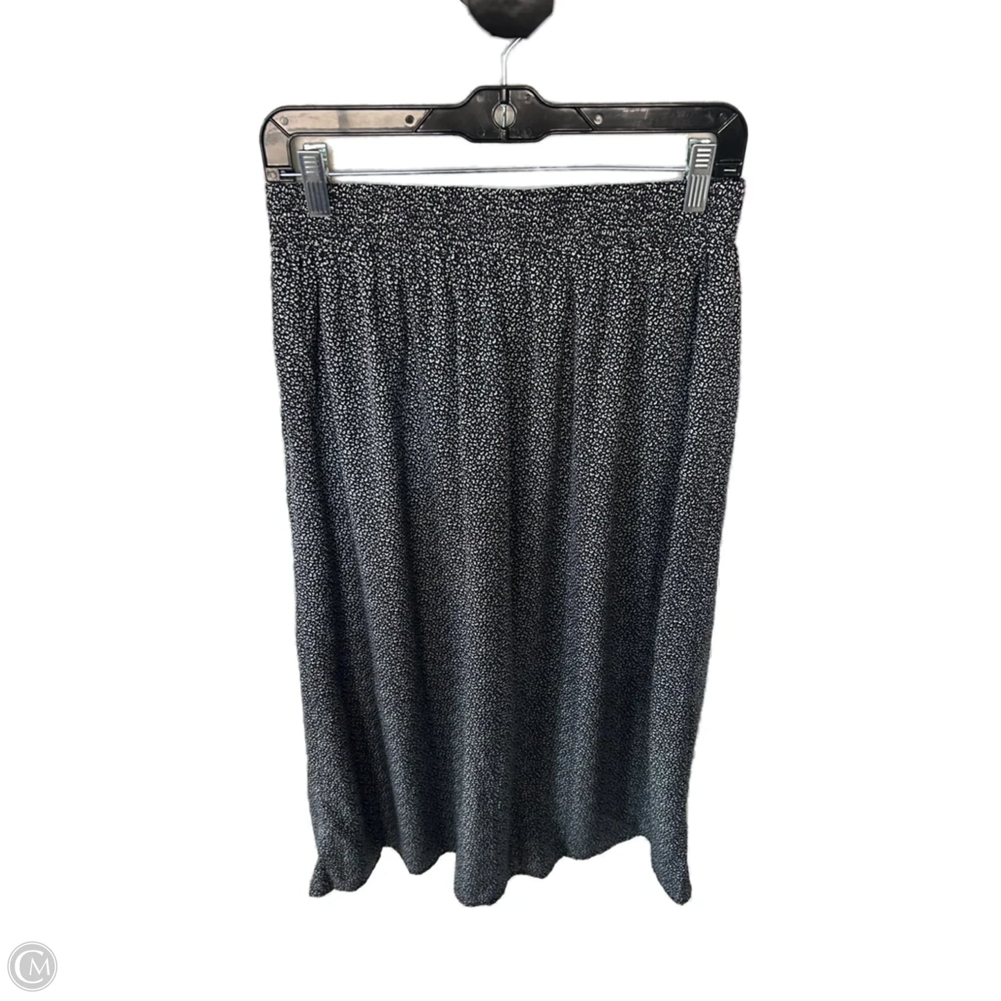 Skirt Maxi By Wishlist In Black & White, Size: 8