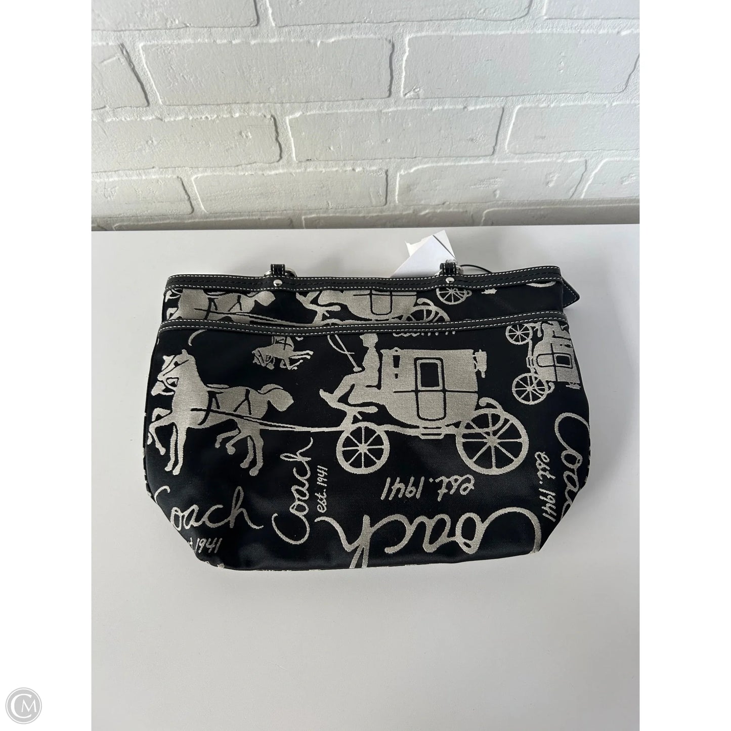 Handbag Designer By Coach, Size: Medium