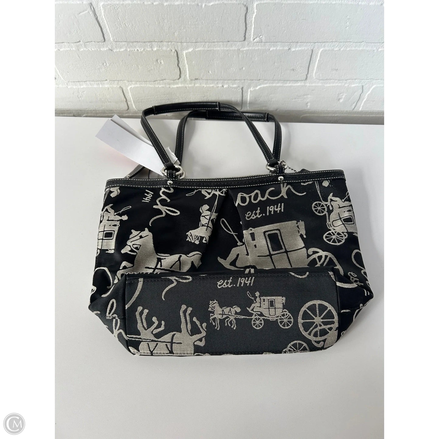Handbag Designer By Coach, Size: Medium