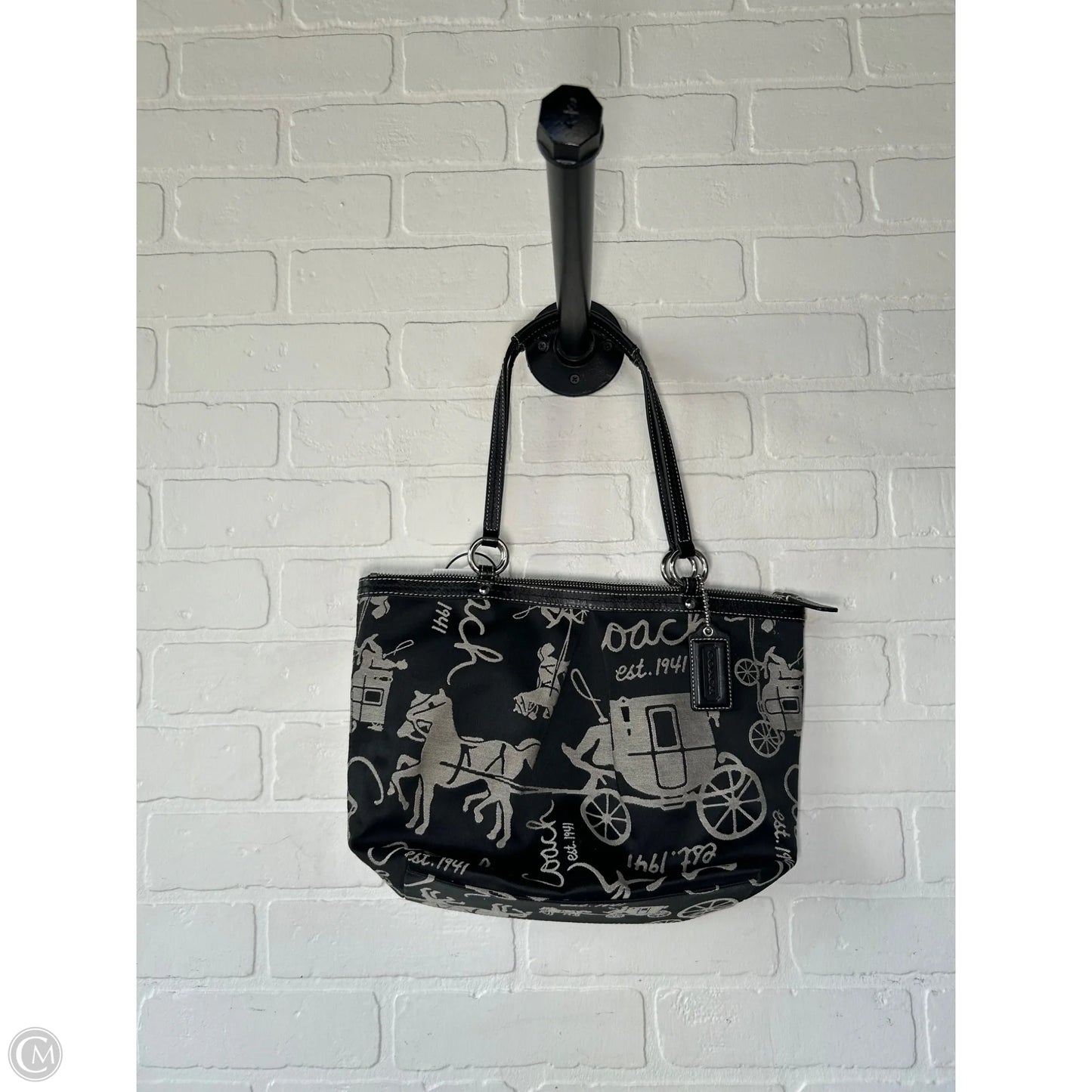Handbag Designer By Coach, Size: Medium
