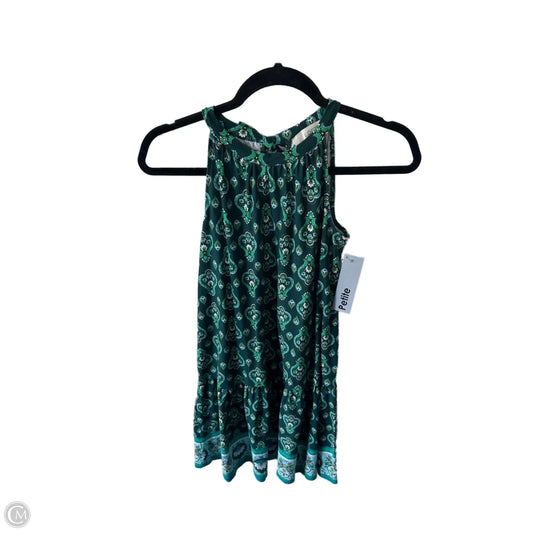 Dress Casual Short By Loft In Geometric Pattern, Size: Xxsp