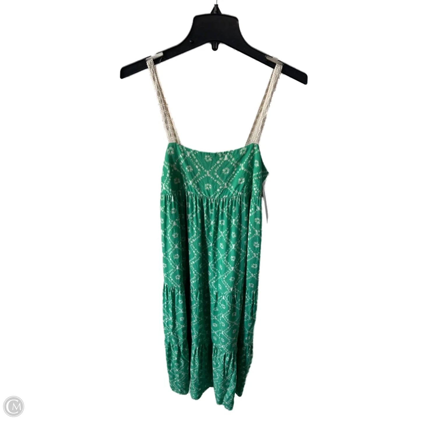 Dress Casual Maxi By Zara In Green, Size: M
