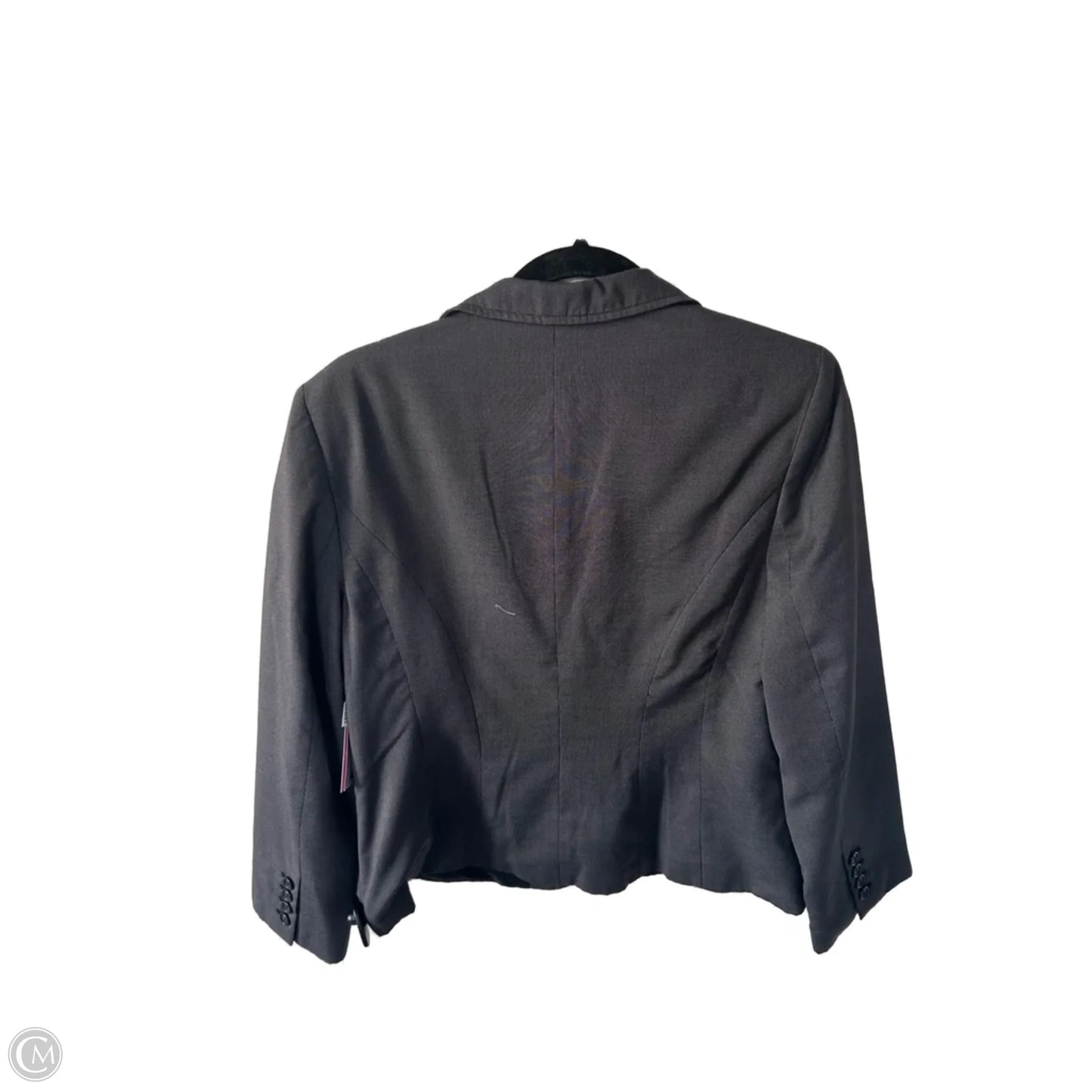 Blazer By Ann Taylor In Grey, Size: Lp
