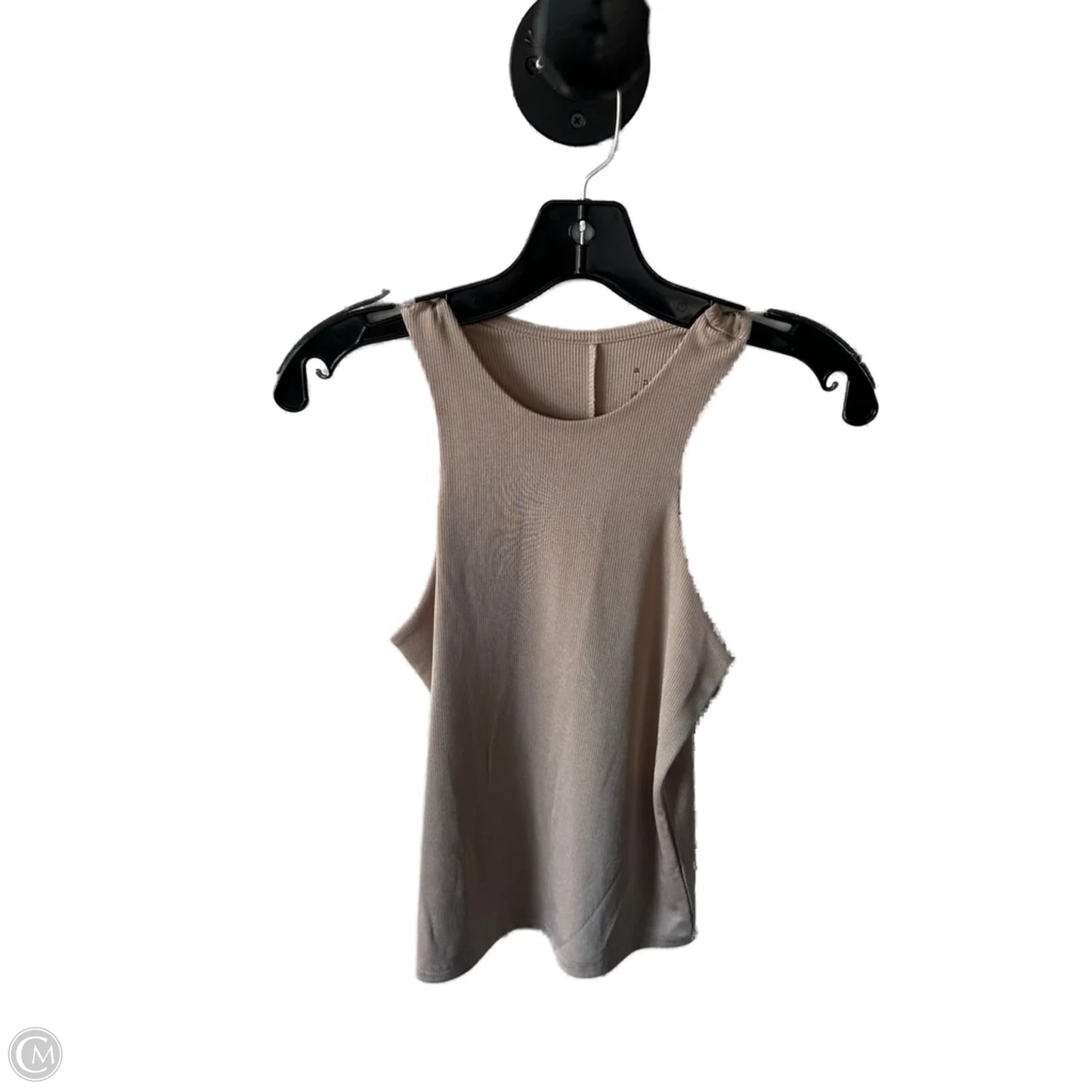 Top Sleeveless Basic By A New Day In Gold, Size: Xs