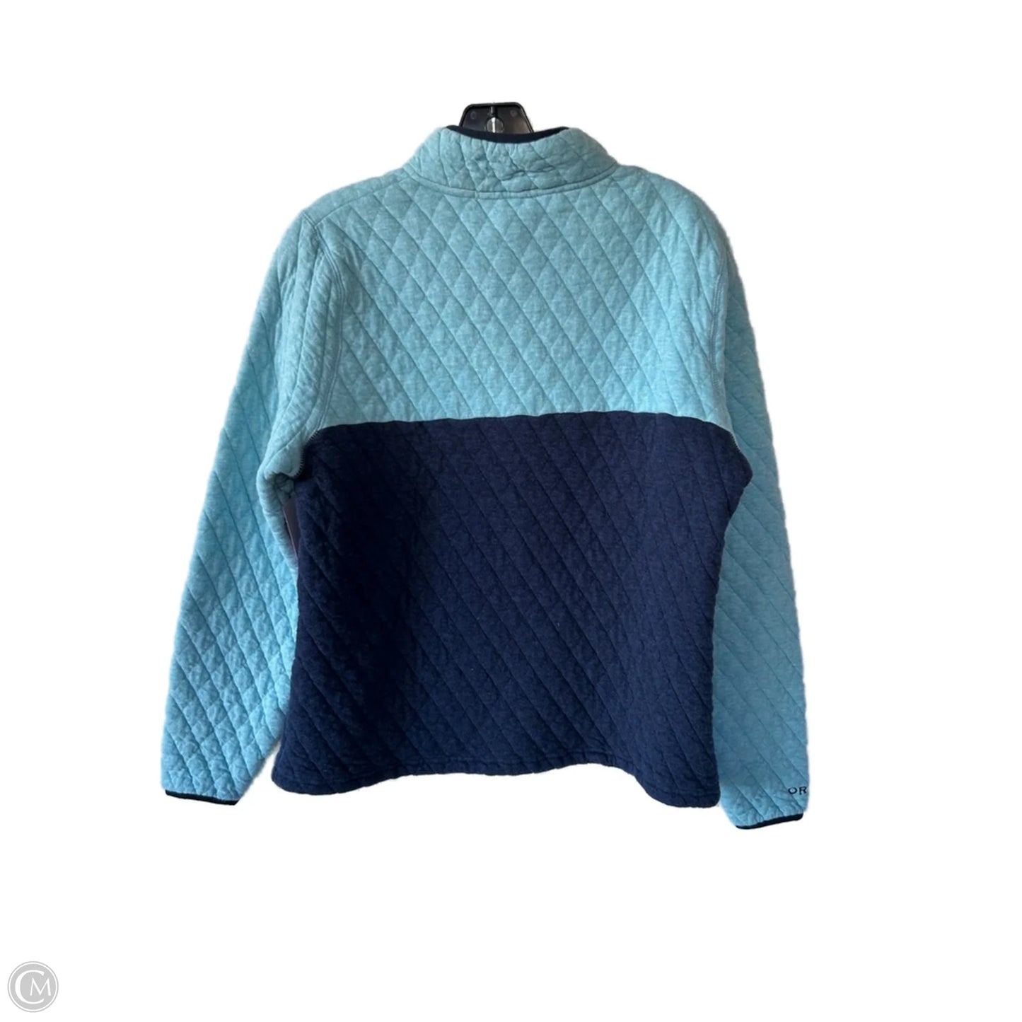 Jacket Shirt By Orvis In Blue, Size: M