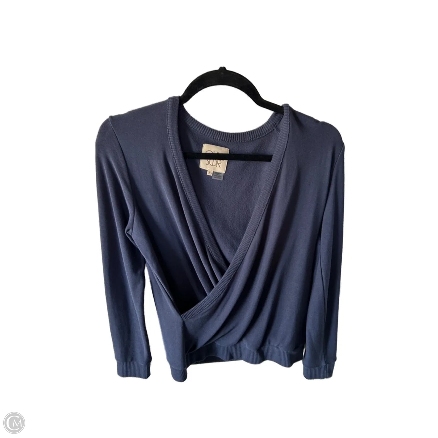 Sweater By Chaser In Blue, Size: Xs