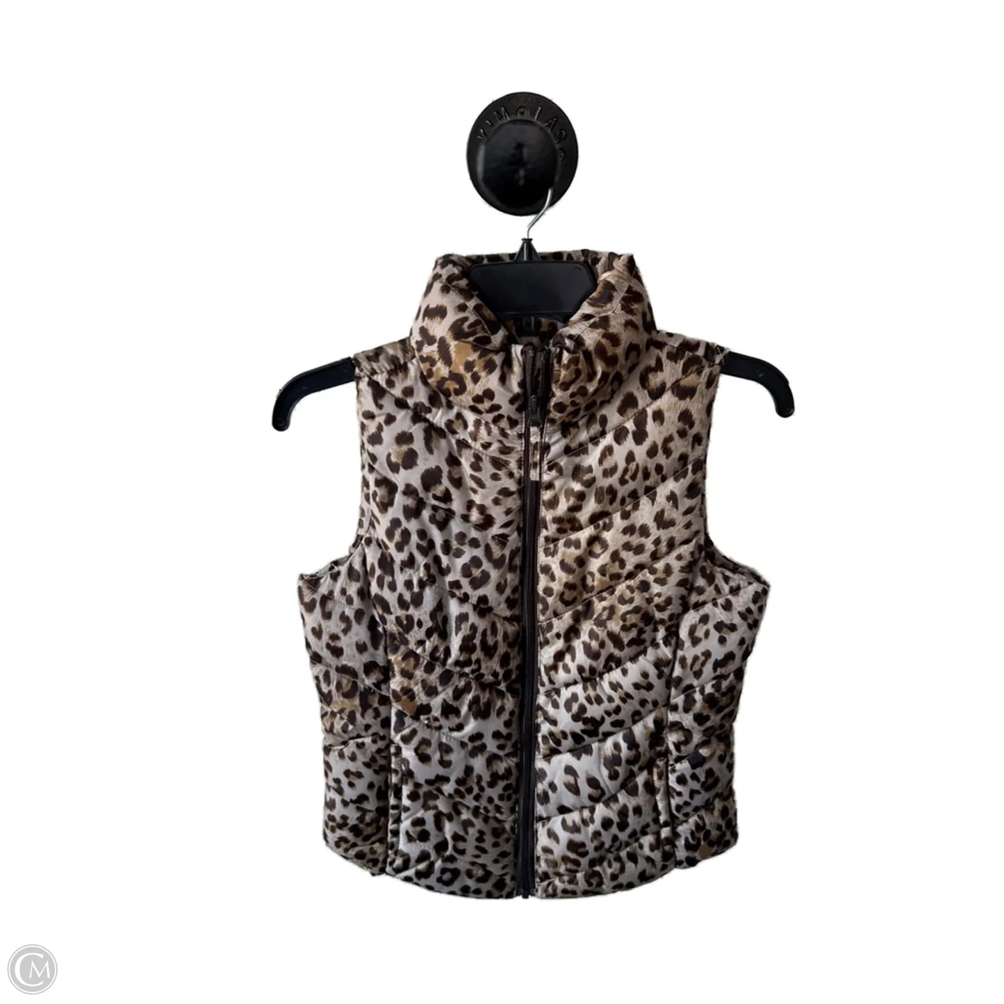 Vest Puffer & Quilted By So In Animal Print, Size: Xs