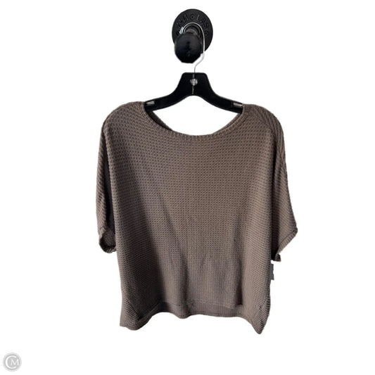 Top Short Sleeve Basic By Michael Stars In Tan, Size: Xl