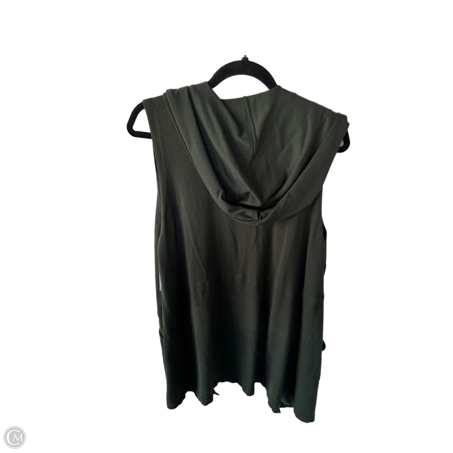 Vest Sweater By Cyrus Knits In Green, Size: 1x