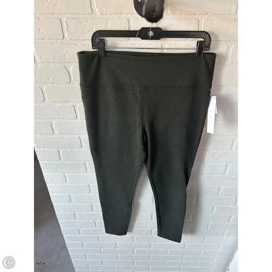 Pants Leggings By Clothes Mentor In Green, Size: 16