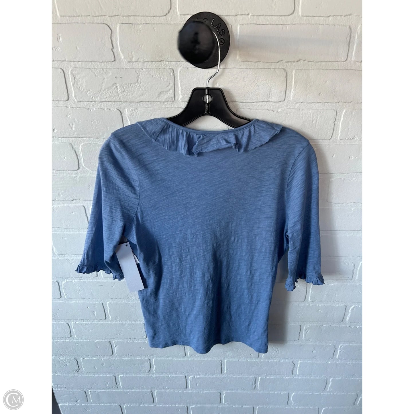Top Short Sleeve By Clothes Mentor In Blue, Size: S