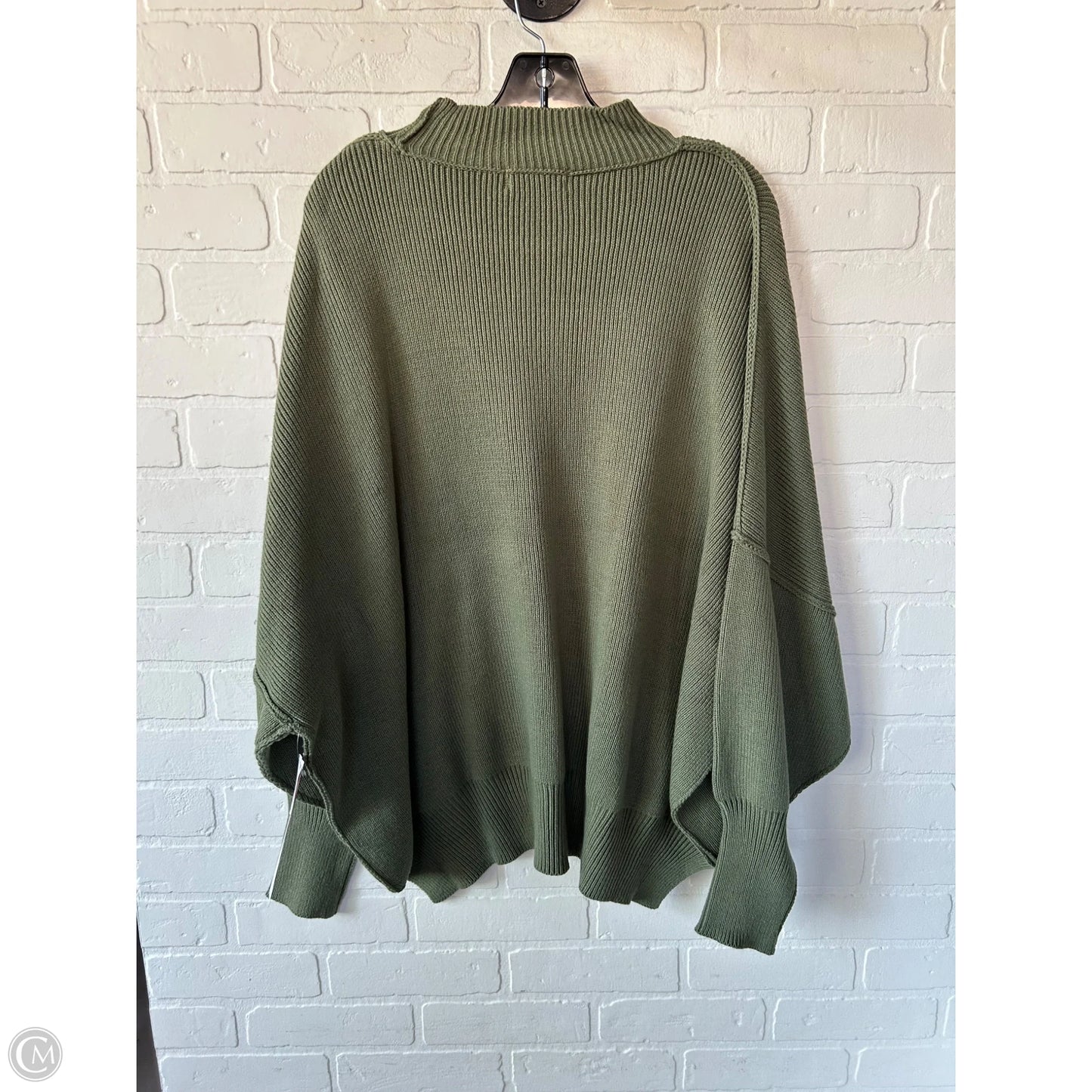 Sweater By Zenana Outfitters In Green, Size: L
