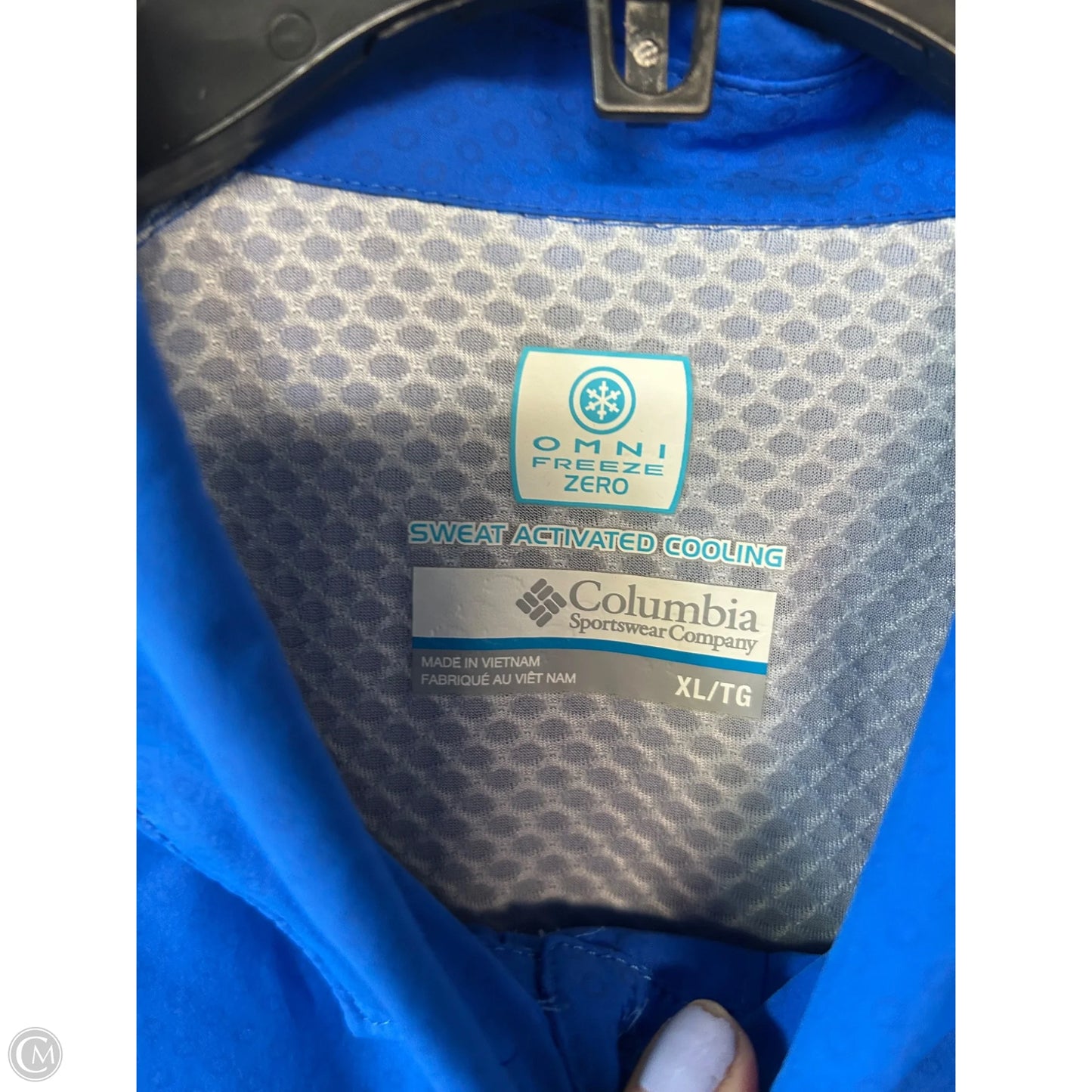 Top Long Sleeve By Columbia In Blue, Size: Xl