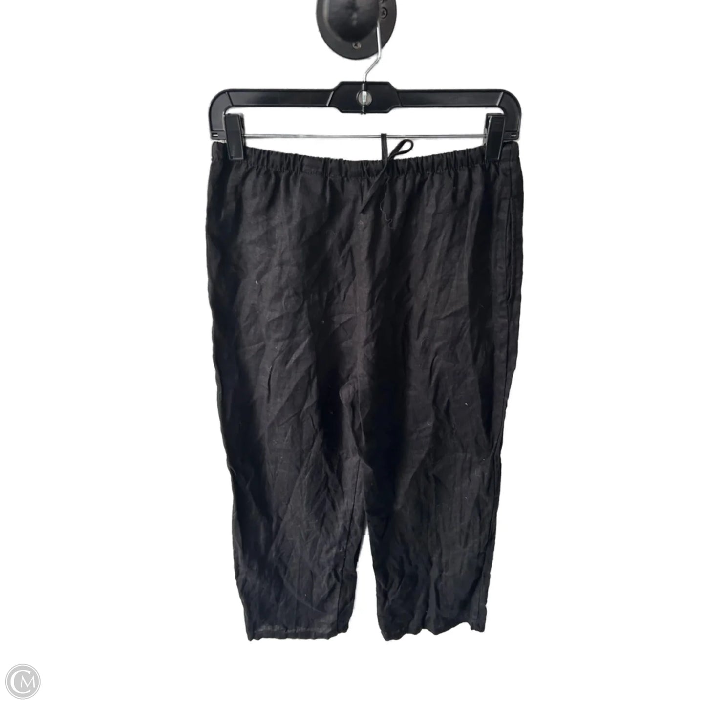 Pants Linen By Zara In Black, Size: 0