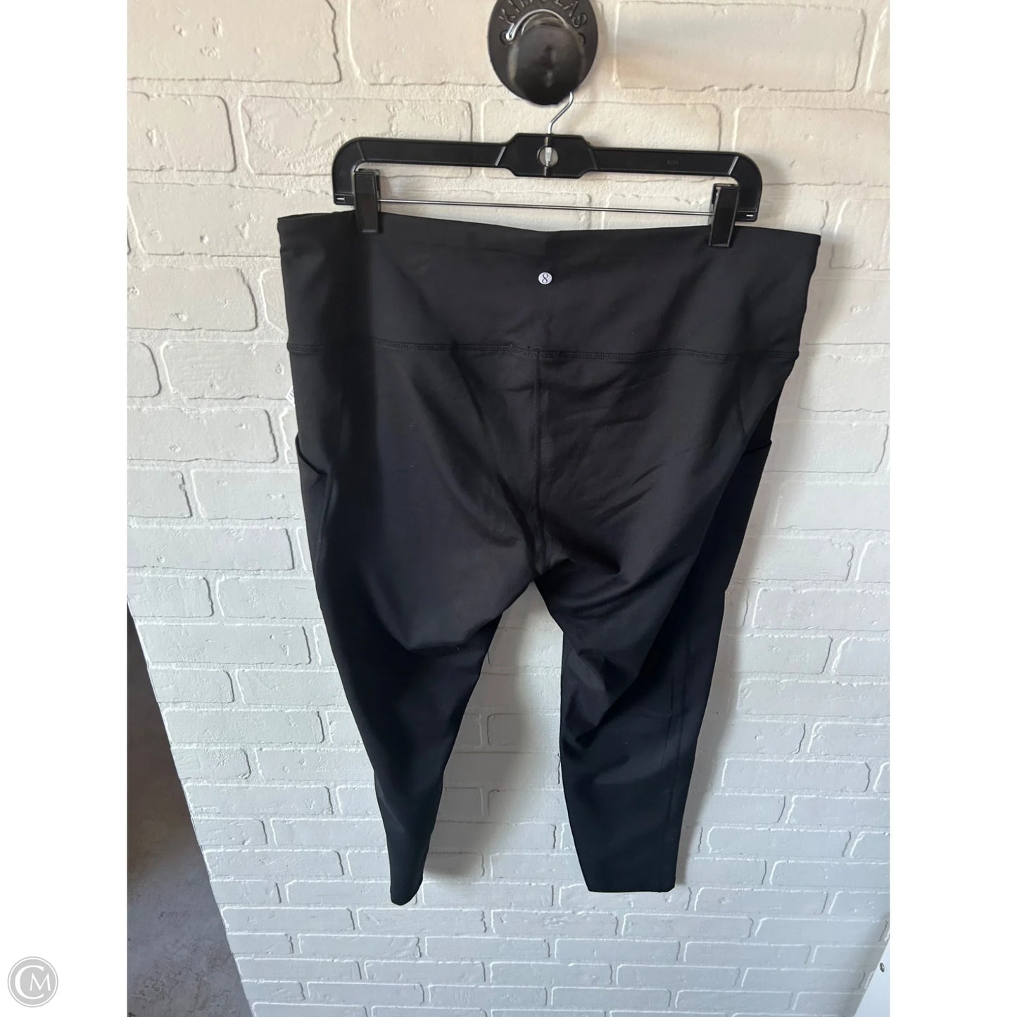 Athletic Leggings By Layer 8 In Black, Size: 18
