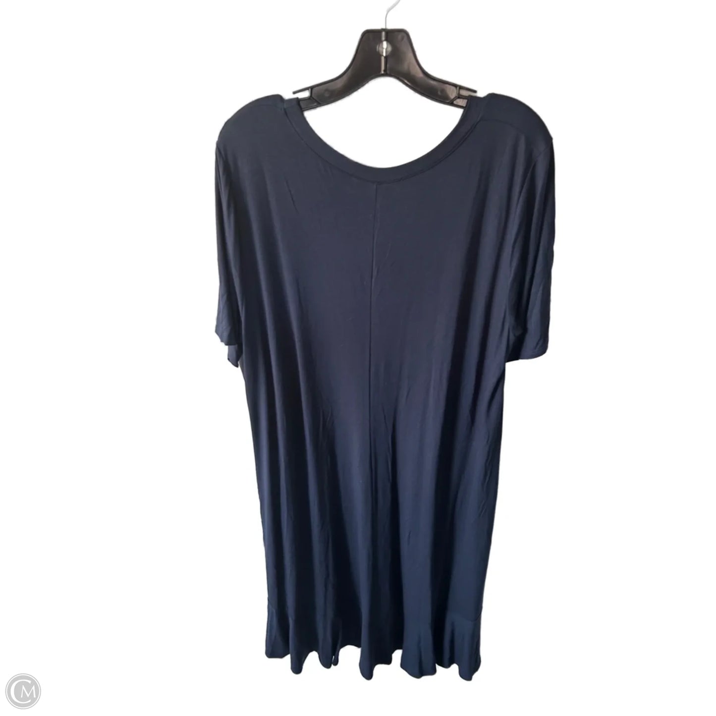 Dress Casual Midi By Chris And Carol In Blue, Size: 2x