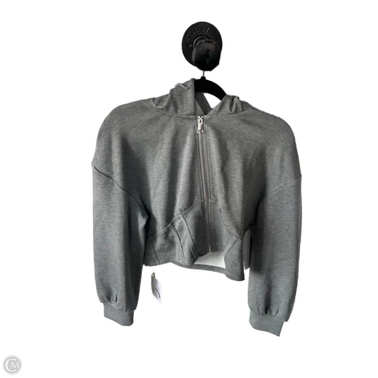 Sweatshirt Hoodie By Clothes Mentor In Grey, Size: L