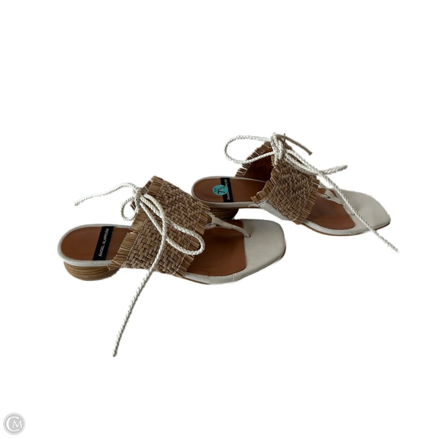 Sandals Flats By Cmc In White, Size: 7.5