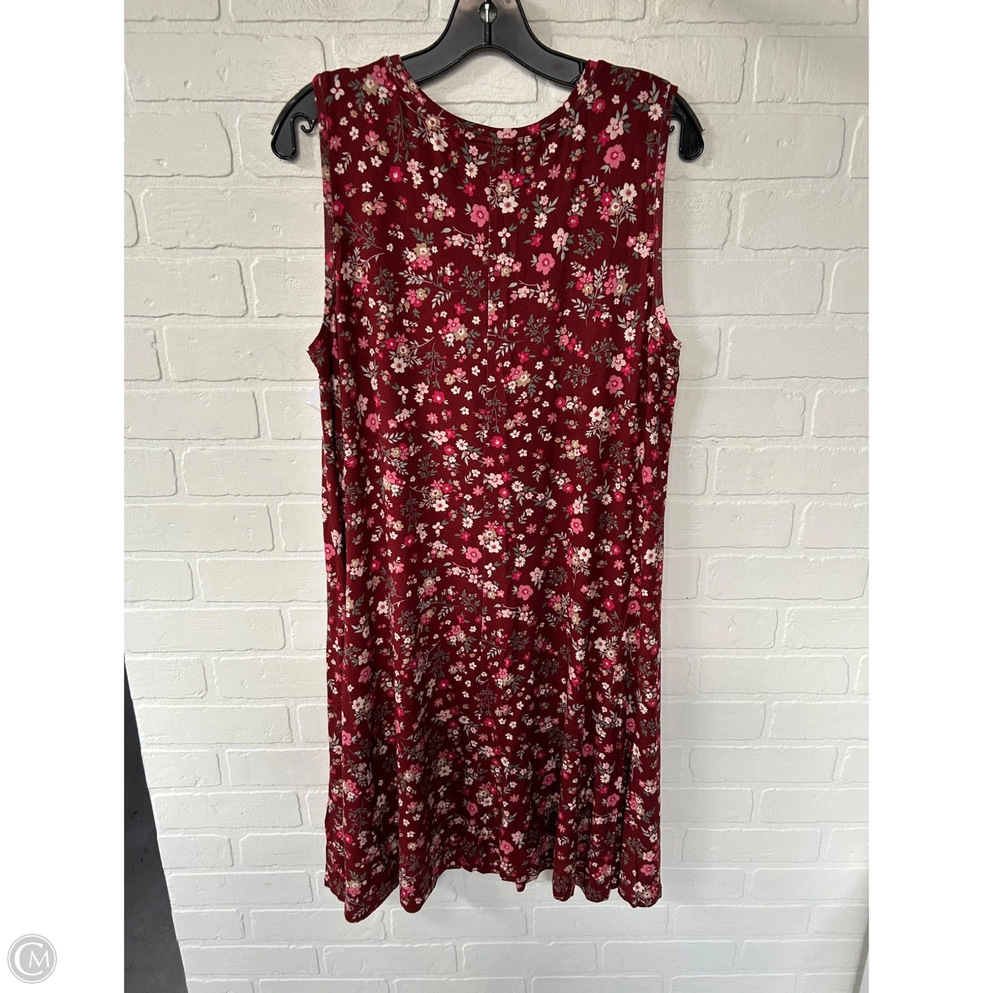 Dress Casual Short By Style And Company In Red, Size: Xl