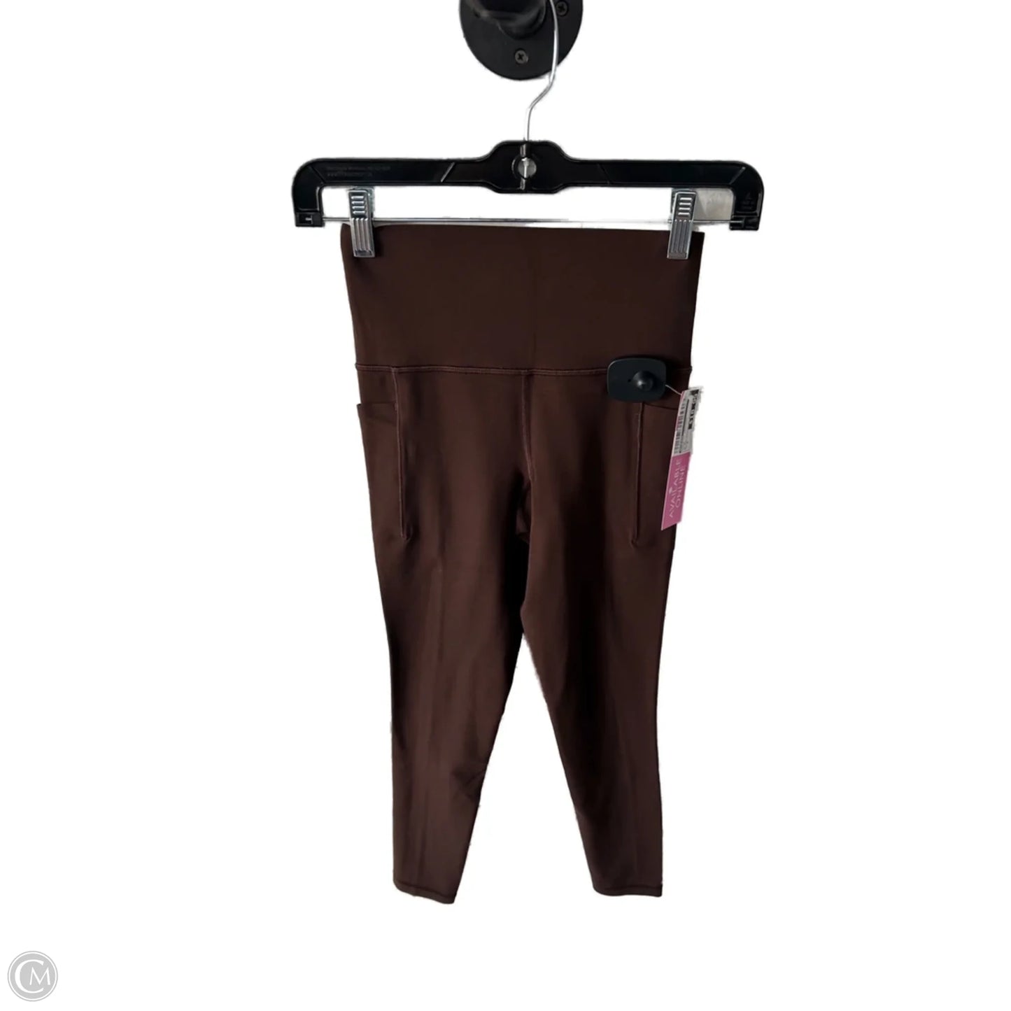 Athletic Leggings By Athleta In Brown, Size: 0