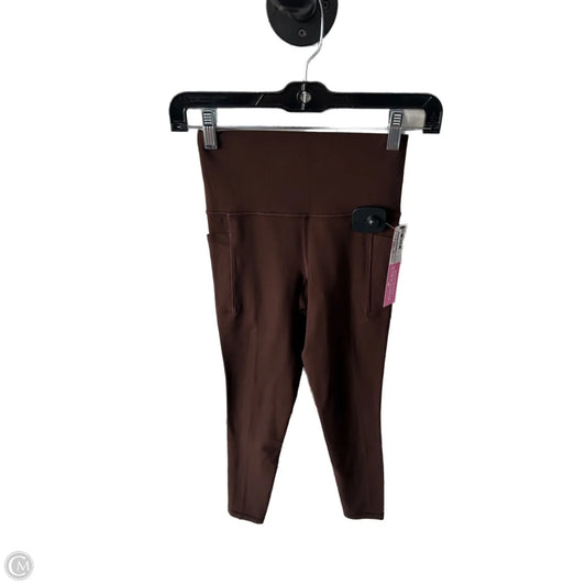 Athletic Leggings By Athleta In Brown, Size: 0