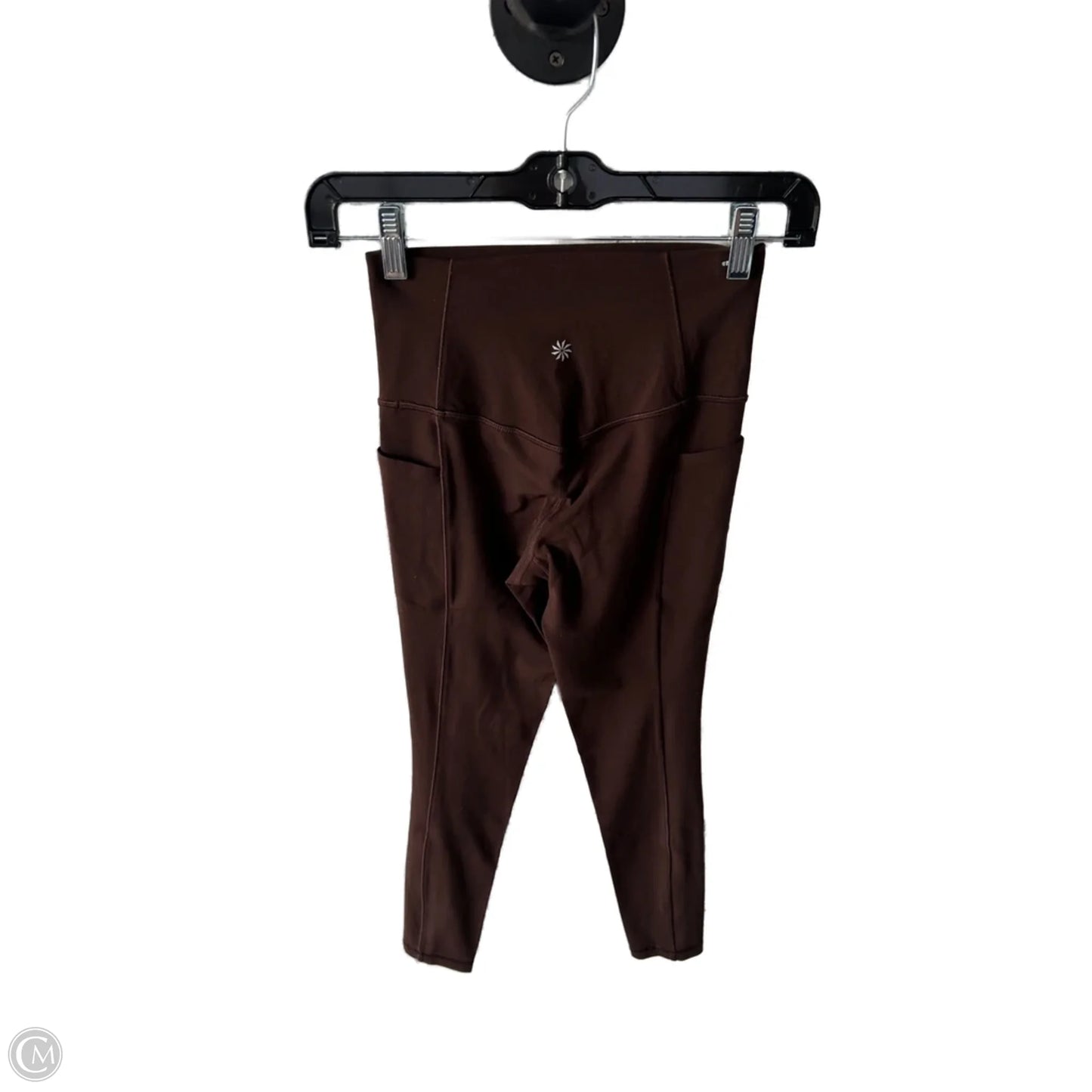 Athletic Leggings By Athleta In Brown, Size: 0
