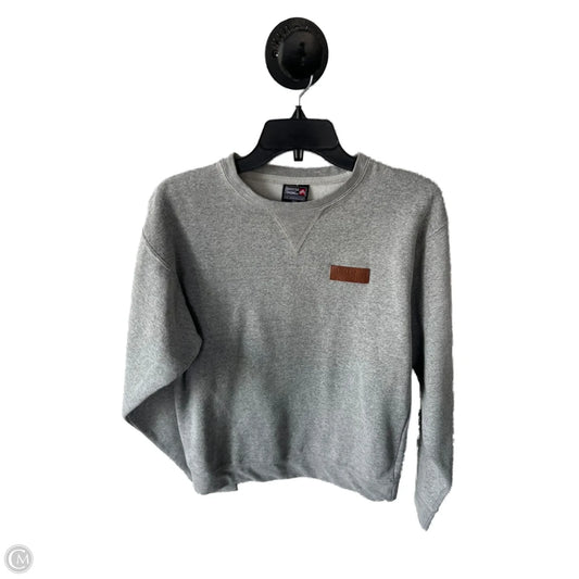 Sweatshirt Crewneck By Clothes Mentor In Grey, Size: S