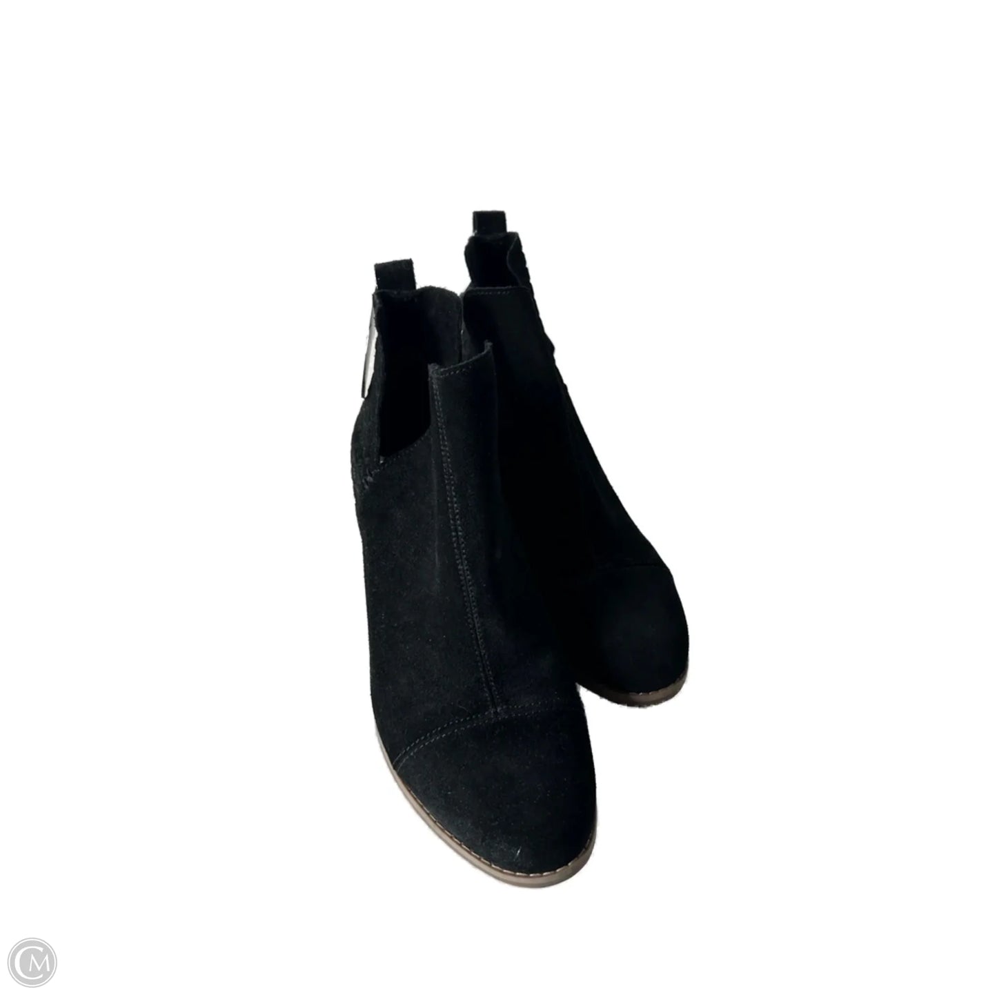 Boots Ankle Heels By Toms In Black, Size: 9