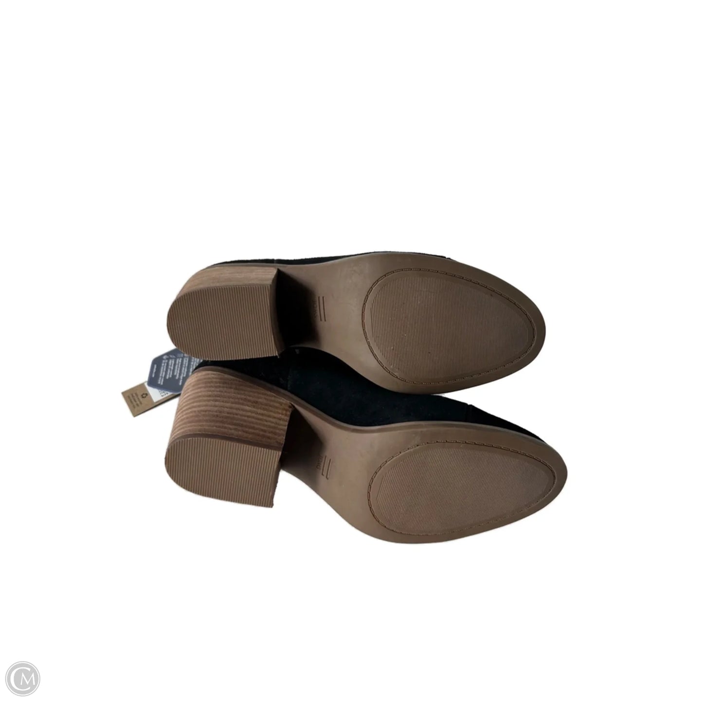 Boots Ankle Heels By Toms In Black, Size: 9