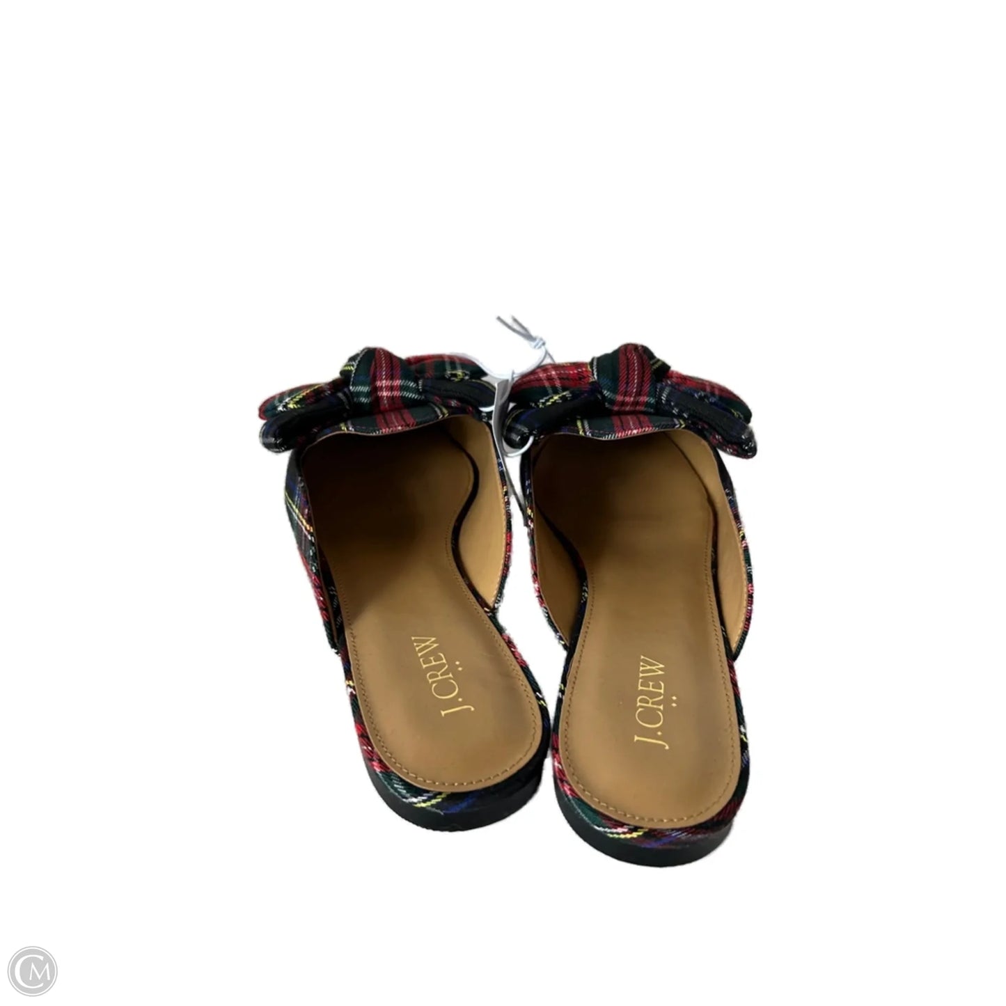 Shoes Flats By J. Crew In Black & Green, Size: 8.5